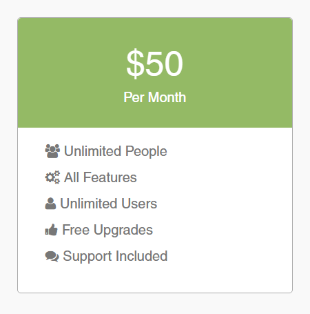 Breeze is $50 a month